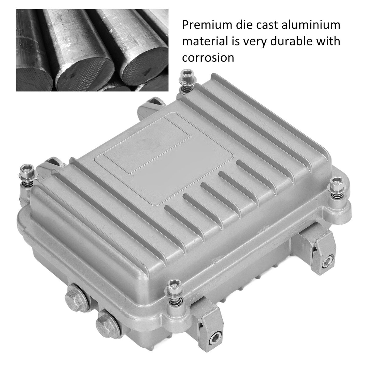 Electrical housing parts made of aluminum alloy